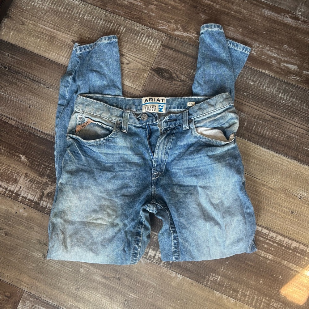 Ariat Men's Relaxed Fit Denim Jeans 32/34